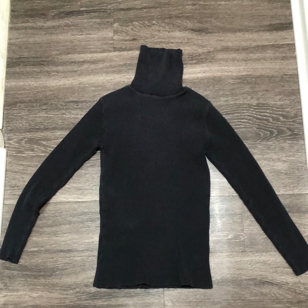 Zone Atlantique Ribbed Turtleneck Sweater